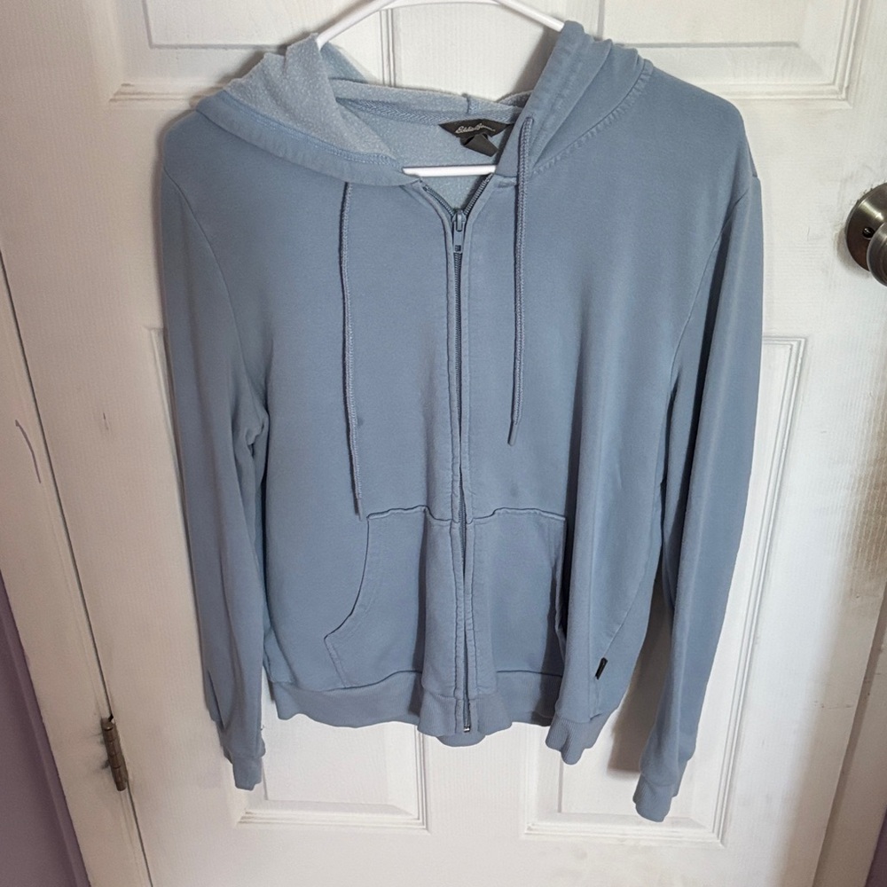 Eddie Bauer Sky Blue Women's Hoodie